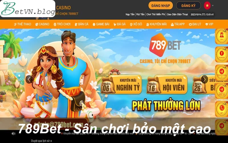 789Bet - Trải nghiệm sân chơi bảo mật cao